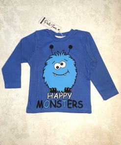 Піжама Happy Monsters синя